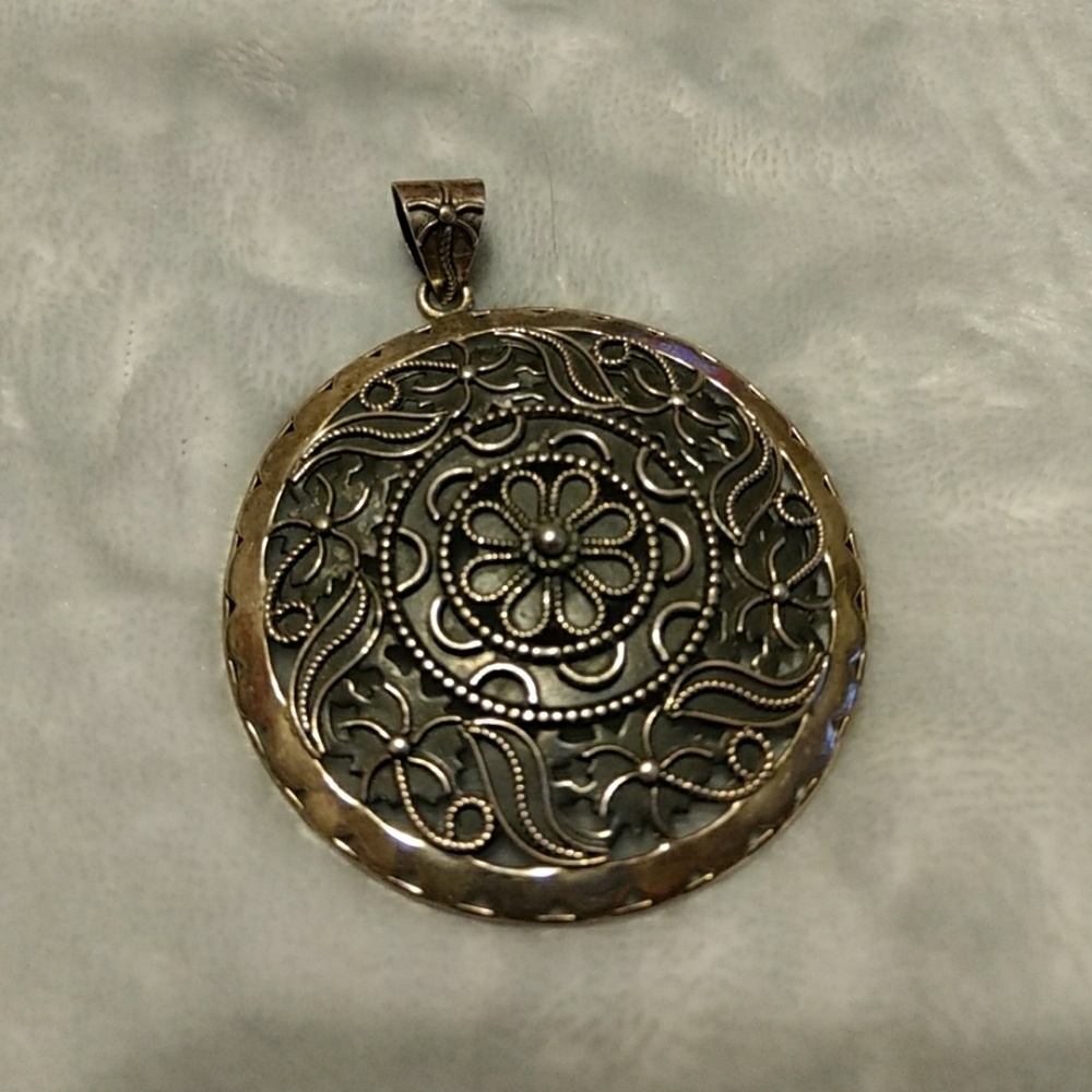 925 sterling india pendant
